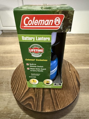 #ad Coleman Lantern 5310L705D Blue New In Box “Model 1999” $50.10