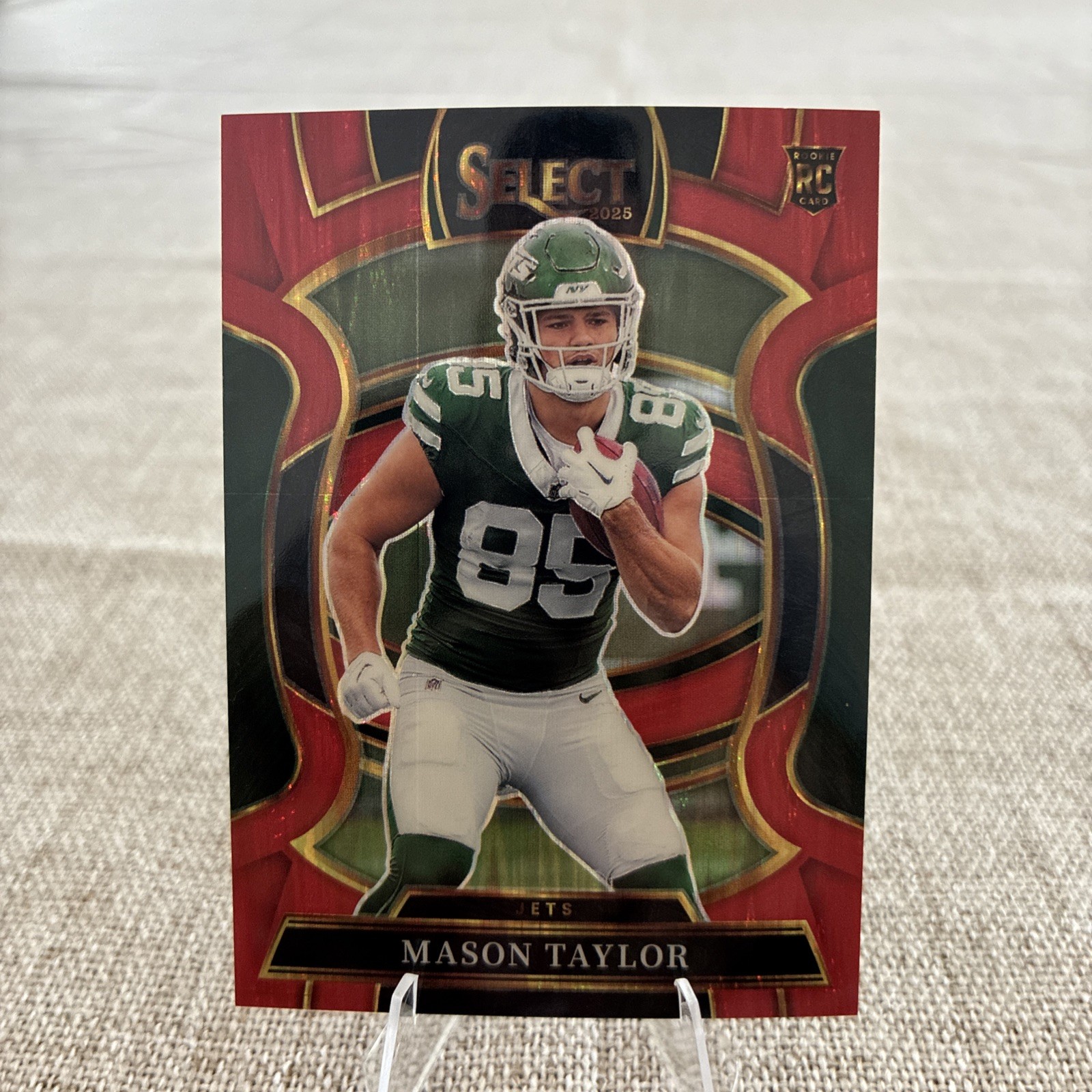 2025 Panini Select - Mason Taylor #76 - Concourse Level Red Prizm /249 RC
