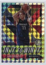 2019-20 Panini Mosaic In It to Win It Luka Doncic Luka Dončić #14 5yi