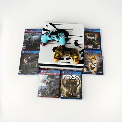 Sony PlayStation 4 Pro 1TB DEATH STRANDING LIMITED EDITION + 6 Game  2Controller