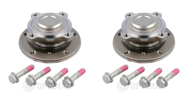 Optimal 2X Radnabe Radlagersatz Vorne FüR BMW 1Er 3Er Touring E81 E87 E91 E90-image
