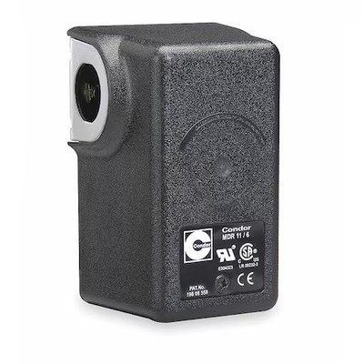 Condor Usa 11Gaxx Pressure Switch, Standard, Dpst, 1 Ports, 1/4'' Npt, 25 To 160