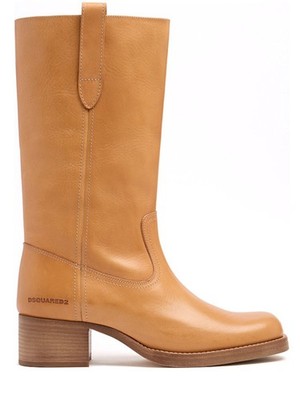 Dsquared2 - Men - Leather boots - Beige