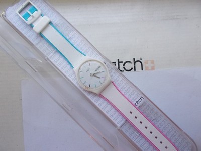 BEAUTIFUL  SWATCH  (34mm)   PRSITINE - BOX   VINTAGE   WOW   L@@K  RARE