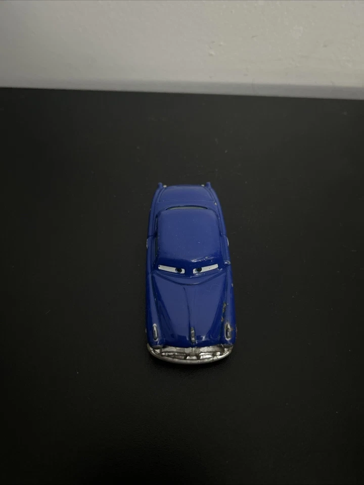 Disney Pixar Cars Doc Hudson Fabulous Hudson Hornet Moving Eyes Diecast 1:55 - Image 3 of 3