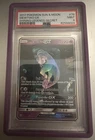 POKEMON SUN & MOON #78/73 MEWTWO GX SHINING LEGENDS SECRET PSA 9