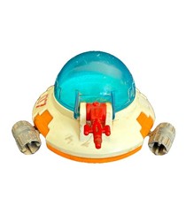 Vintage 1984 Playworld Lil Playmates Space Station Dome Rover Toy Hong Kong