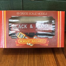 Hornby R021 00 Gauge Black Reoch Rotherham Steel Sided Mineral Wagon Boxed New