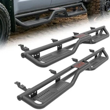 6'' Heavy-Duty Steel Running Boards For 2007-2021 Toyota Tundra Crew Max Cab