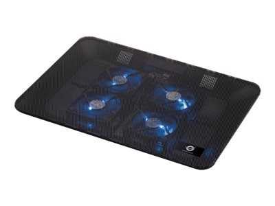 Base Cooler Notebook, ventilación ultrasilenciosa con LED de color