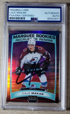 Cale Makar Signed 2019-20 O-Pee-Chee Platinum Sunset PSA/DNA Certified Auto RC