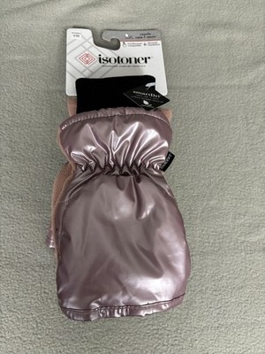 Isotoner Signature Women's Sleek Heat Flip Touchscreen Mittens Smart Dri S/M NWT