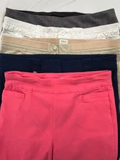 Lot of 5 Women’s Pants – Macy's Brands Sizes 12–14 – Great Travel/Cruise Mix!