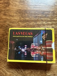 Vintage Las Vegas Souvenir Playing Cards Closed Casinos SEALED Deck