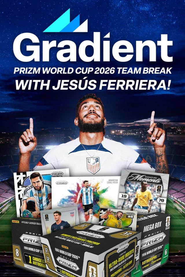 $1 Start 2026 Panini Prizm World Cup Breaks with Jesus Ferreira!