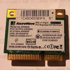 AzureWave AR5B95 AW-NE785H PCIe Half MiniCard Wireless Wi-Fi 802.11 b/g/n