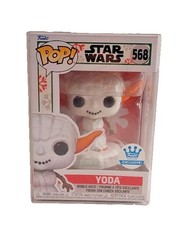 Star Wars Holiday Yoda Snowman Funko Shop Exclusive Funko Pop #568