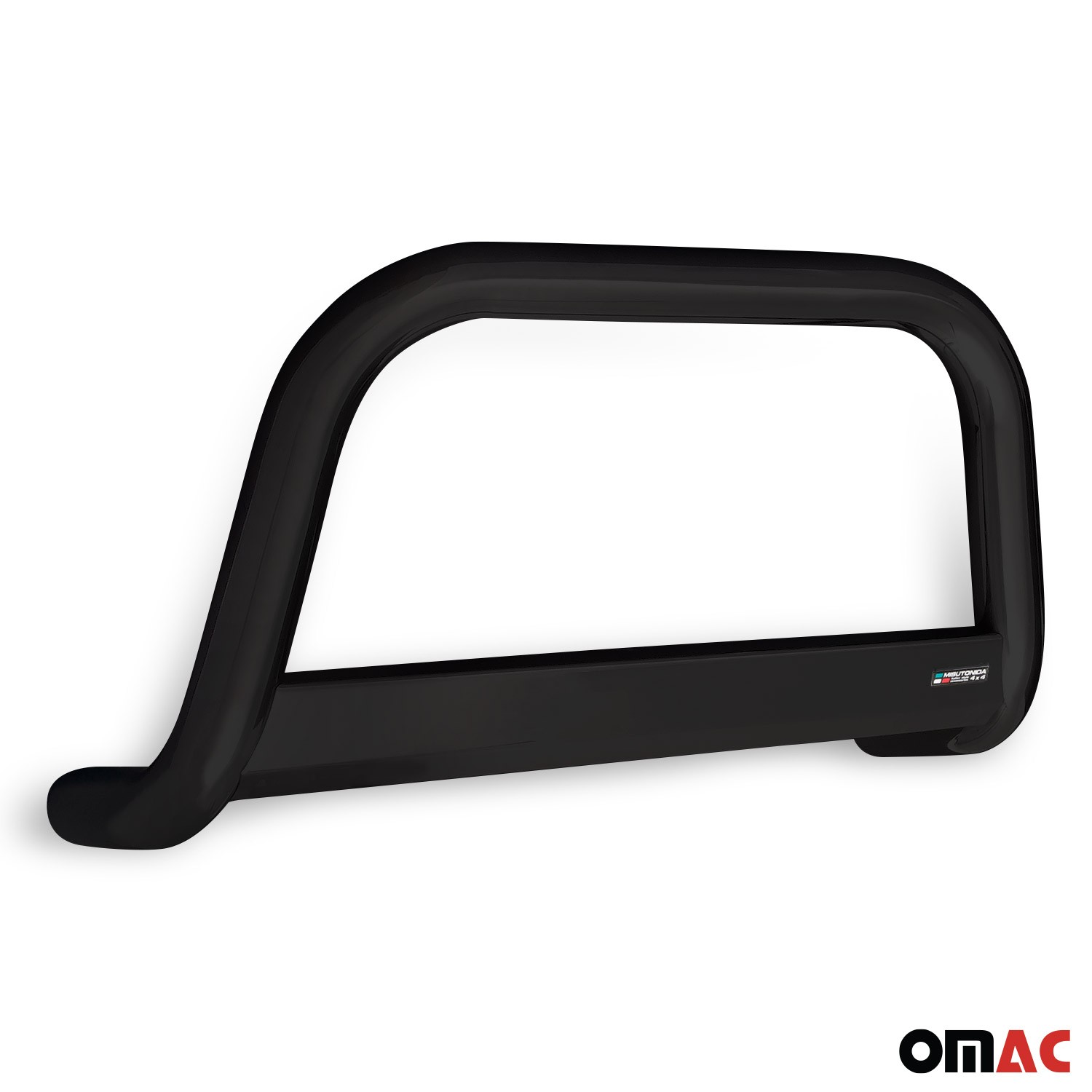 Pare-buffle Ford Kuga I 2008-2012 antichoc en acier noir avec tube rigide 63 mm
