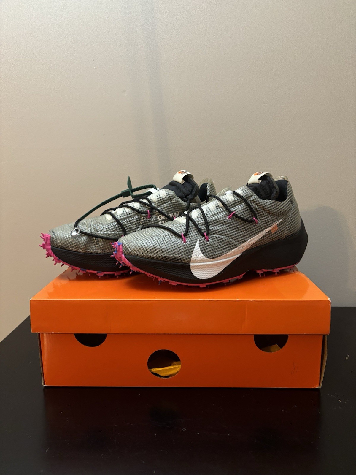 OFF WHITE X NIKE Taglia 11 Nike Off White x Vapor Street Laser Fucsia W