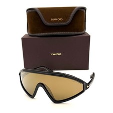 Tom Ford LORNA FT1121 01G Black / Gold  Sunglasses