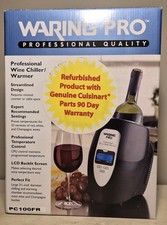 Waring Pro Professional Wine Chiller Electric 120v Model PC100FR New 