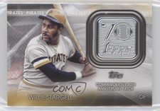 2021 Update Topps 70th Anniversary Manufactured Logo Willie Stargell Patch 12g7