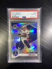 2021 Mosaic Tom Brady Silver Psa Gem Mint 10