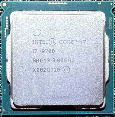 Intel Core I7-9700 4.7Ghz 8-Core vPro CPU Processor FCLGA1151