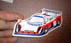 Antique Le Mans 24 Hours of Le Mans Primagaz racing car sticker