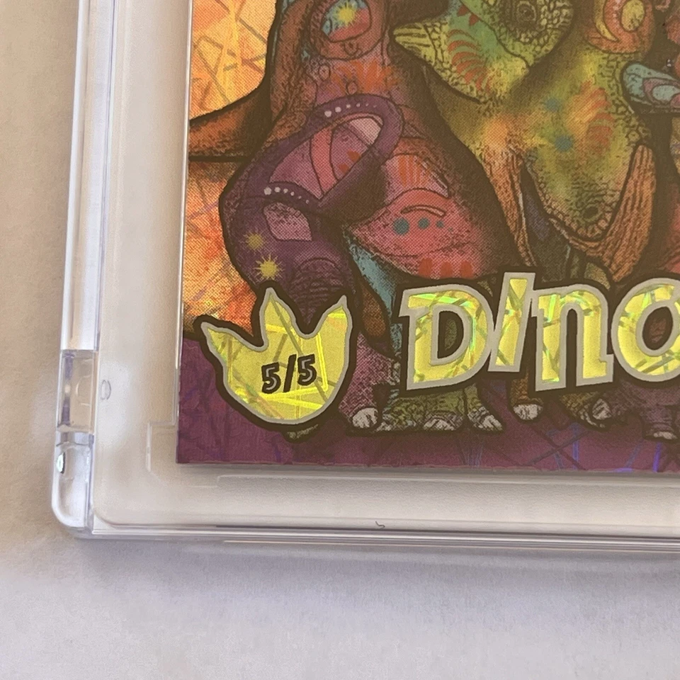 Brett Farve Dino-Might Wildcard 5/5  T-Rex AD-BF - Image 3 of 4