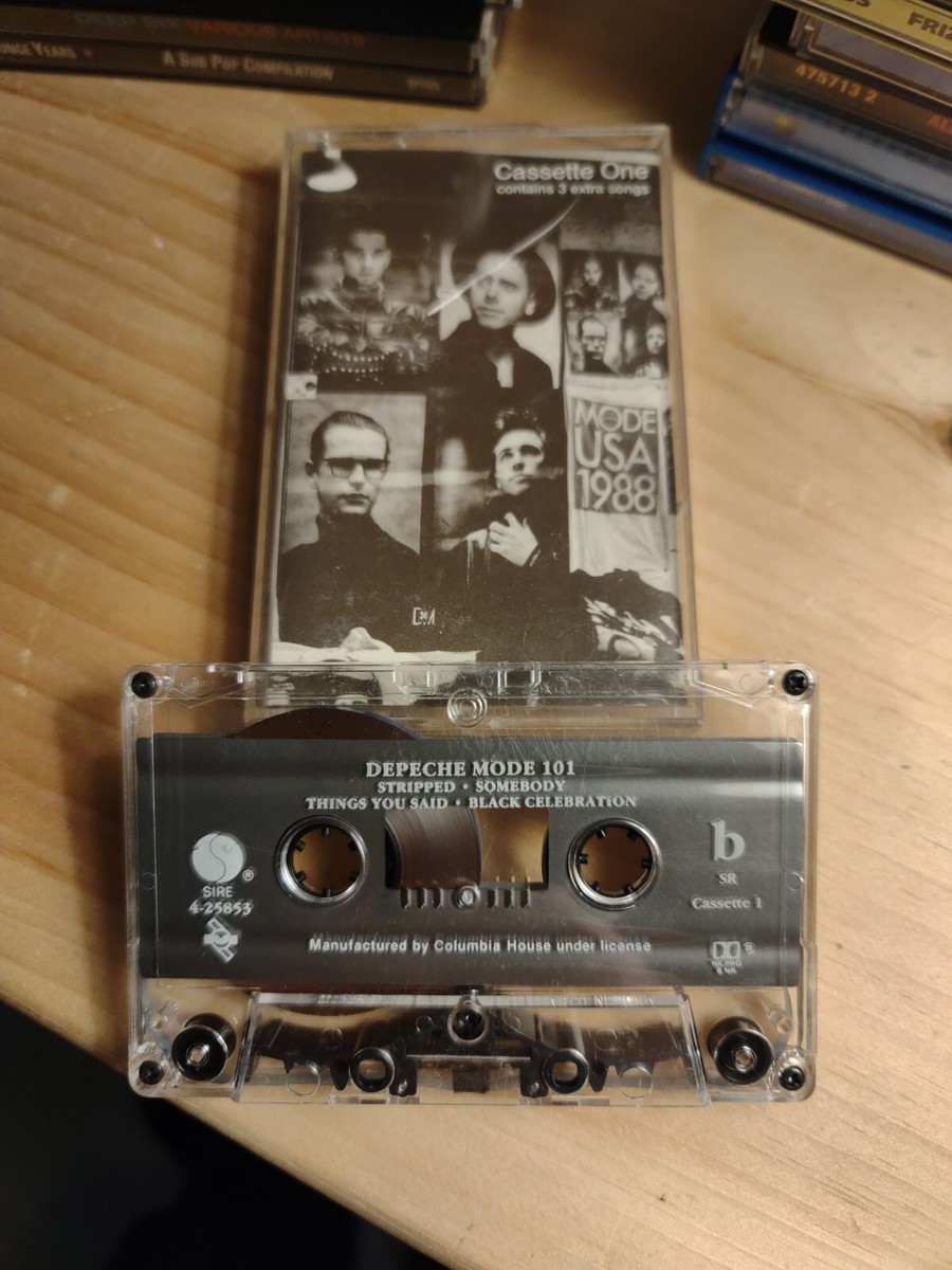 Depeche Mode live 101 cassette tape, cassette one only. | eBay
