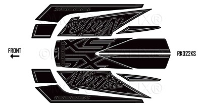 Kawasaki Ninja 1000SX 2020 21 22 23 24 Rear Unit & Cowl Protection Gel Protector