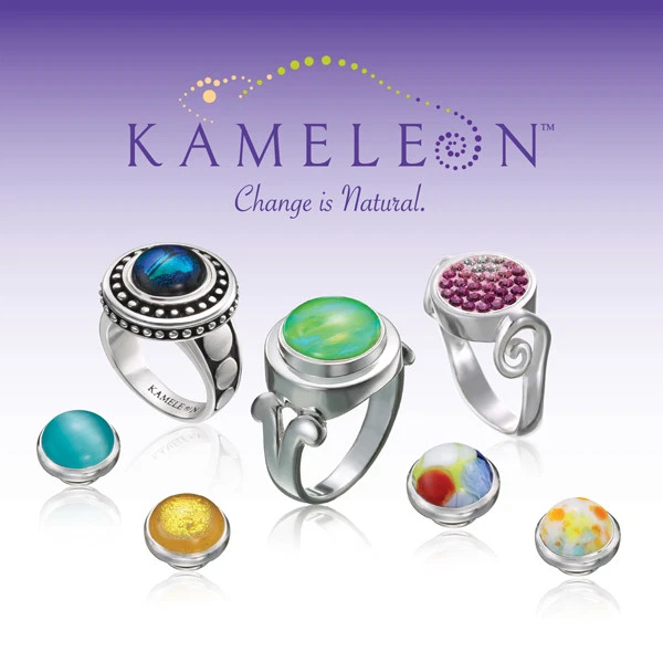 Kameleon Auténtico Plata "Brazalete Free Spirit" (KBR028) - Grande *Nuevo* Original $69 Foto 3 de 3