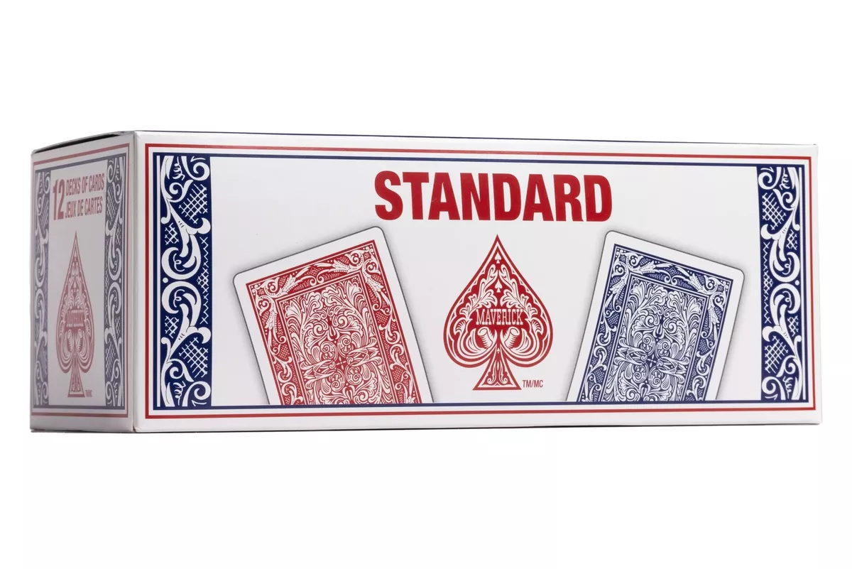  Maverick Playing Cards, Standard Index, (Pack of 12) : Toys &  Games