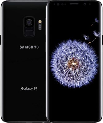 Unlocked Samsung Galaxy S9 SM-G960U 64GB Midnight Black |Good