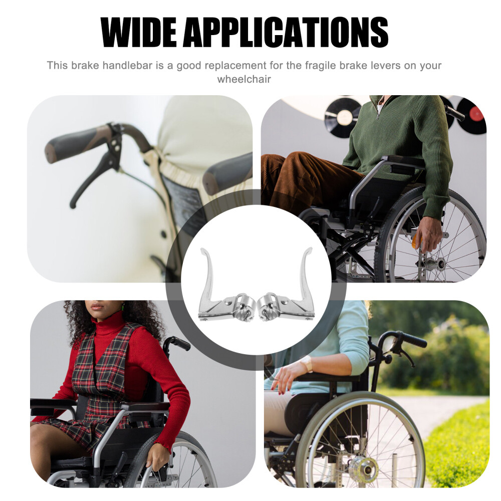 Wheelchair Brake Levers Brakes Grips for Accessories Handle eBay