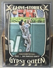 2016 TOPPS Gypsy Queen Glove Stories 5X7 #GS-4 JUAN PEREZ SF GIANTS 30/49