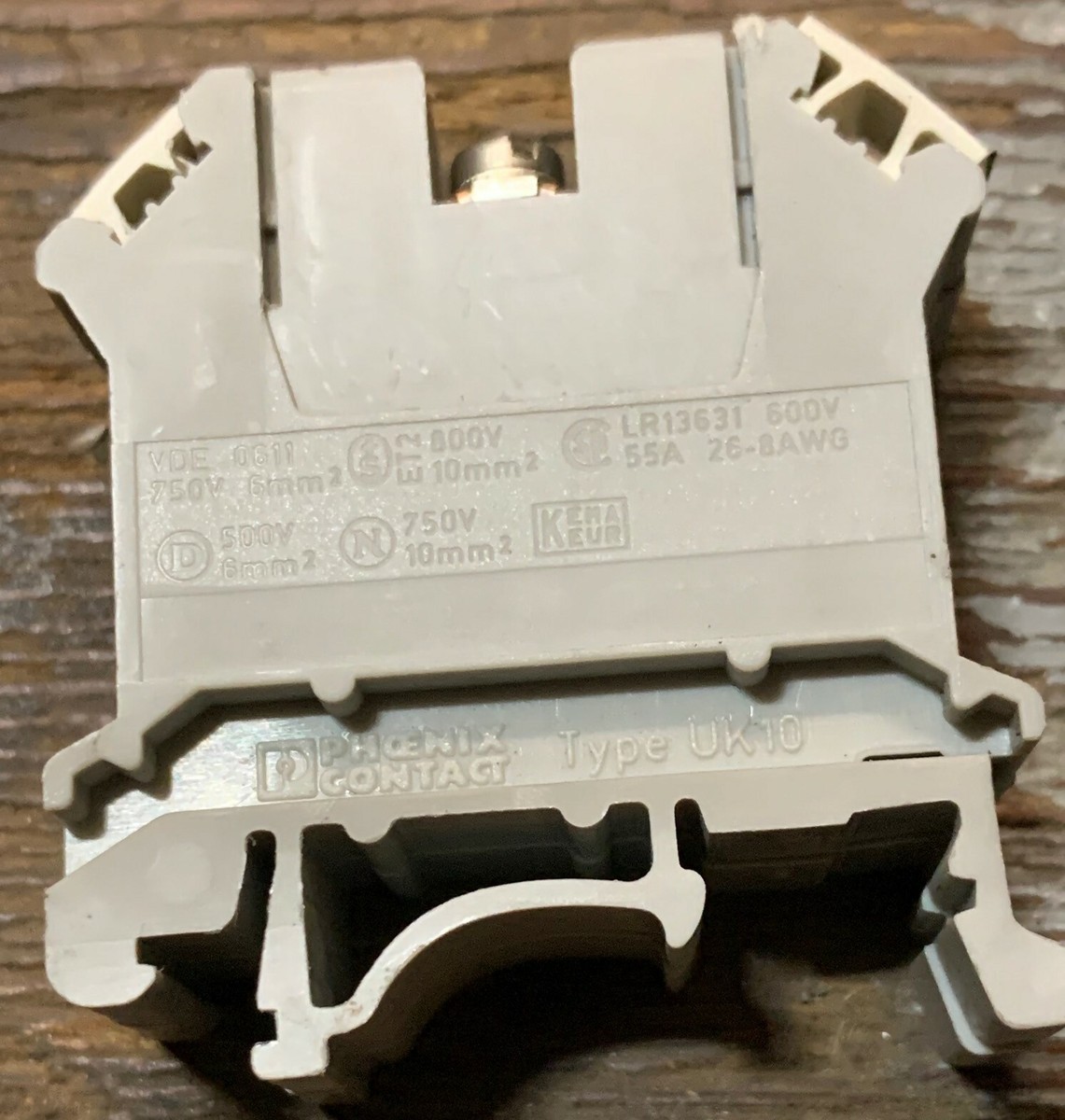 PHOENIX CONTACT TYPE UK10 TERMINAL BLOCK LOT OF 2 | eBay