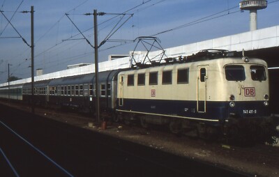 Originaldia 141 411, Hannover Hbf, 15.10.1996