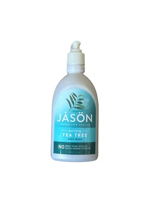 JASON Natural Products Body Wash Purifying Tea Tree 16 fl. oz. New Unused