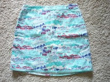 VINEYARD VINES GIRLS SKIRT--SZ XXS-TEXTURED COTTON--LINED-ELASTIC BACK-VACATION