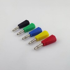 100pcs Nickel Radioshack Stackable 4mm Banana...