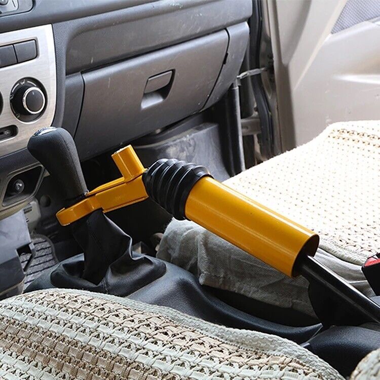 Car Anti-theft Lock Gear Shift Handbrake Security Brake Hand Brake Lock