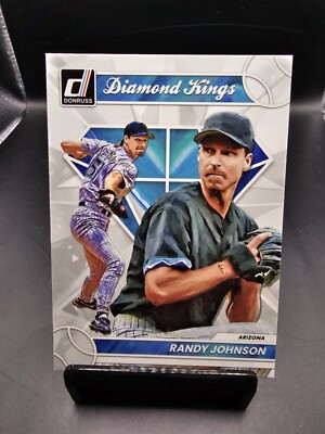 Randy Johnson Diamond Kings 2023 Panini Donruss Card #11 Arizona ...