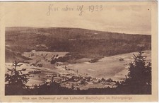 Ancienes Ak ,Vue De Tête Boeuf sur Le Station Bischofgrün Dans Montagnes Fichtel