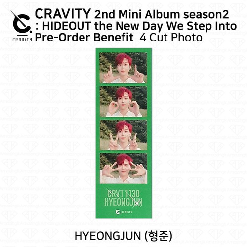 Cravity 2nd Mini Album Season 2 Hide Out The New Day We Step Into Member Goods - Picture 12 of 40