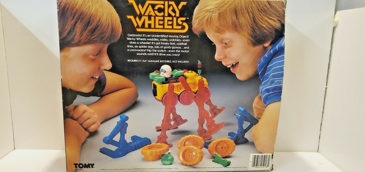 VINTAGE TOMY WACKY WHEELS 1984 Made In Japan Complete Works | eBay