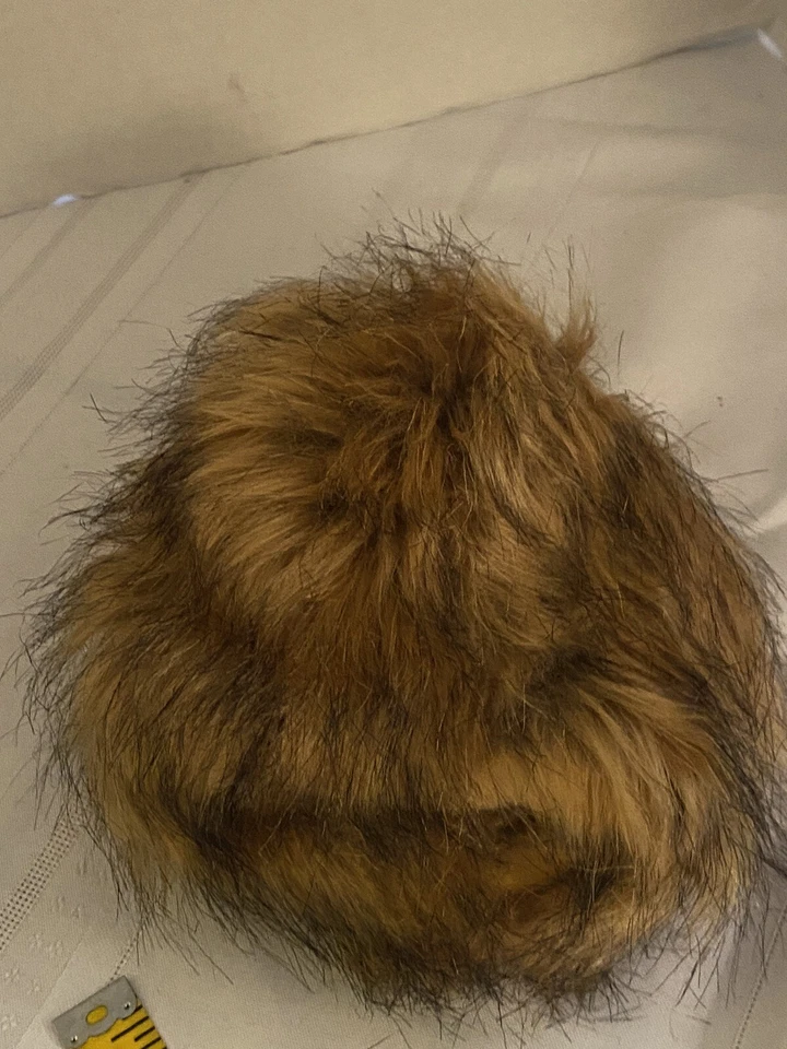 Disfraz para mascota cabeza de león melena peluca pelo piel tocado pequeño gato perro juegos con disfraces Halloween Foto 4 de 4