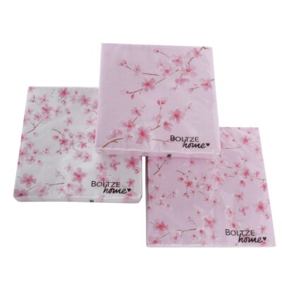 Süße Punkte-Servietten Für Die Perfekte Babyparty – 20 Stück, 17x17 Cm