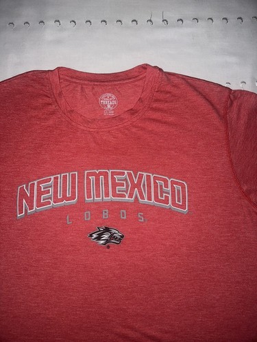 New México Lobos Athletic Graphic Tee Stretch, Rivalry Thread Men’s Size L 42-44